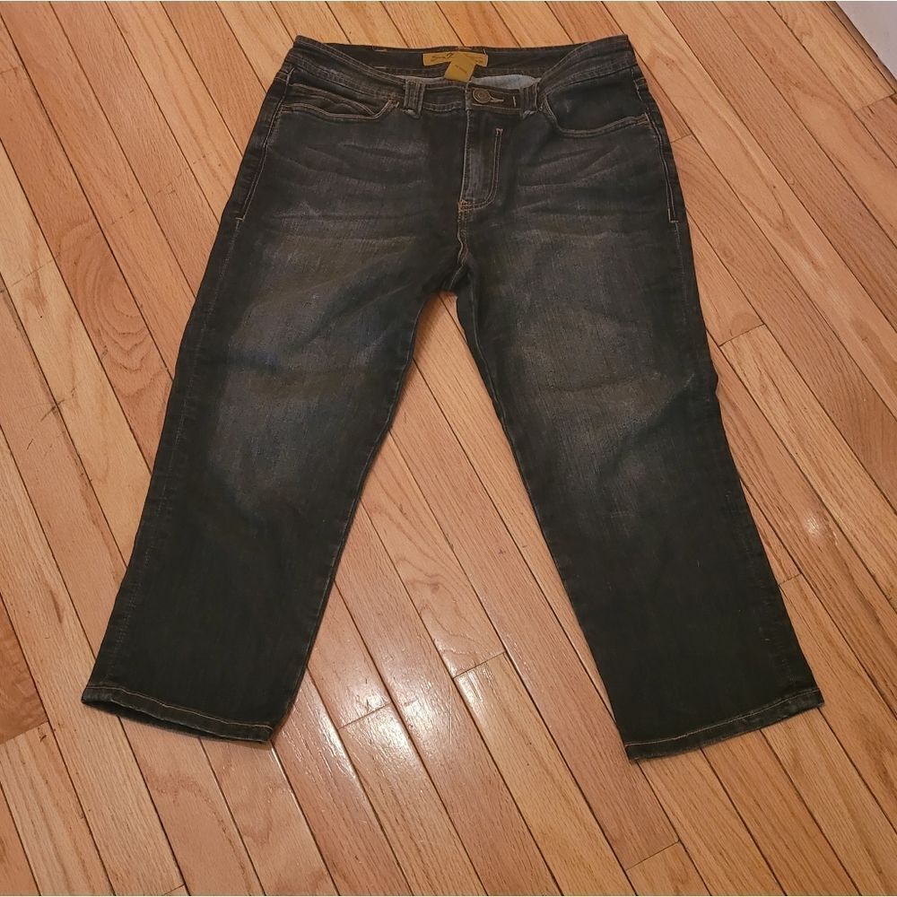 SEVEN7 DENIM CAPRI JEANS